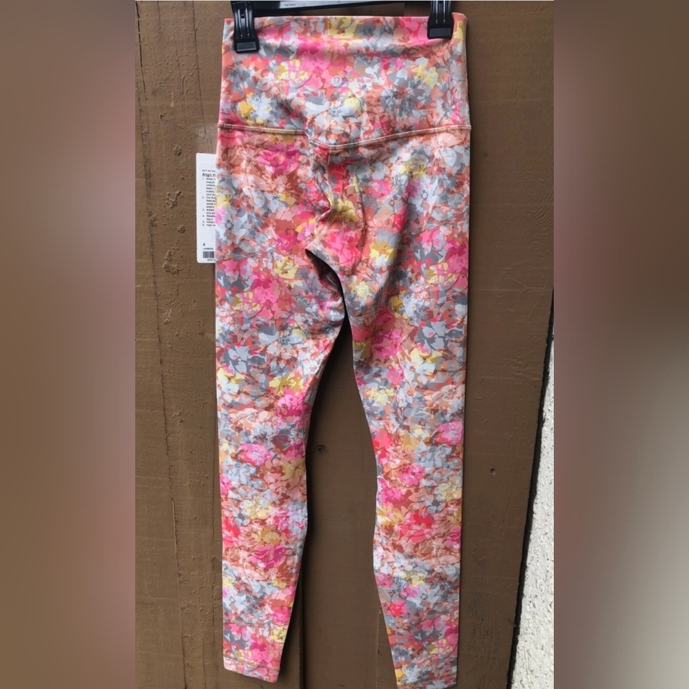 LULULEMON Align HR - Size 2 - Inflorescense Multi - Picture 3 of 5